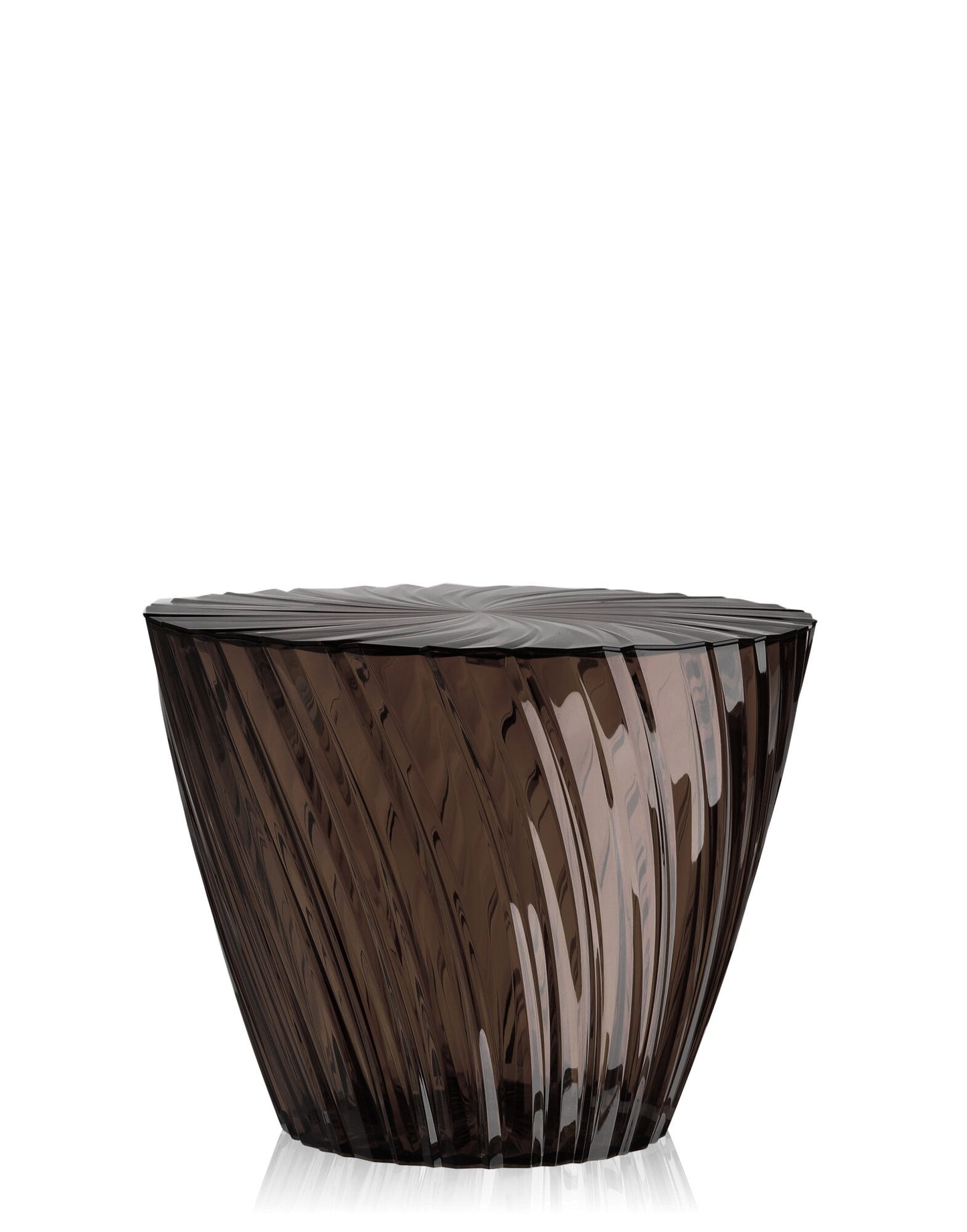 Sparkle Side Table H35 by Kartell #FUME