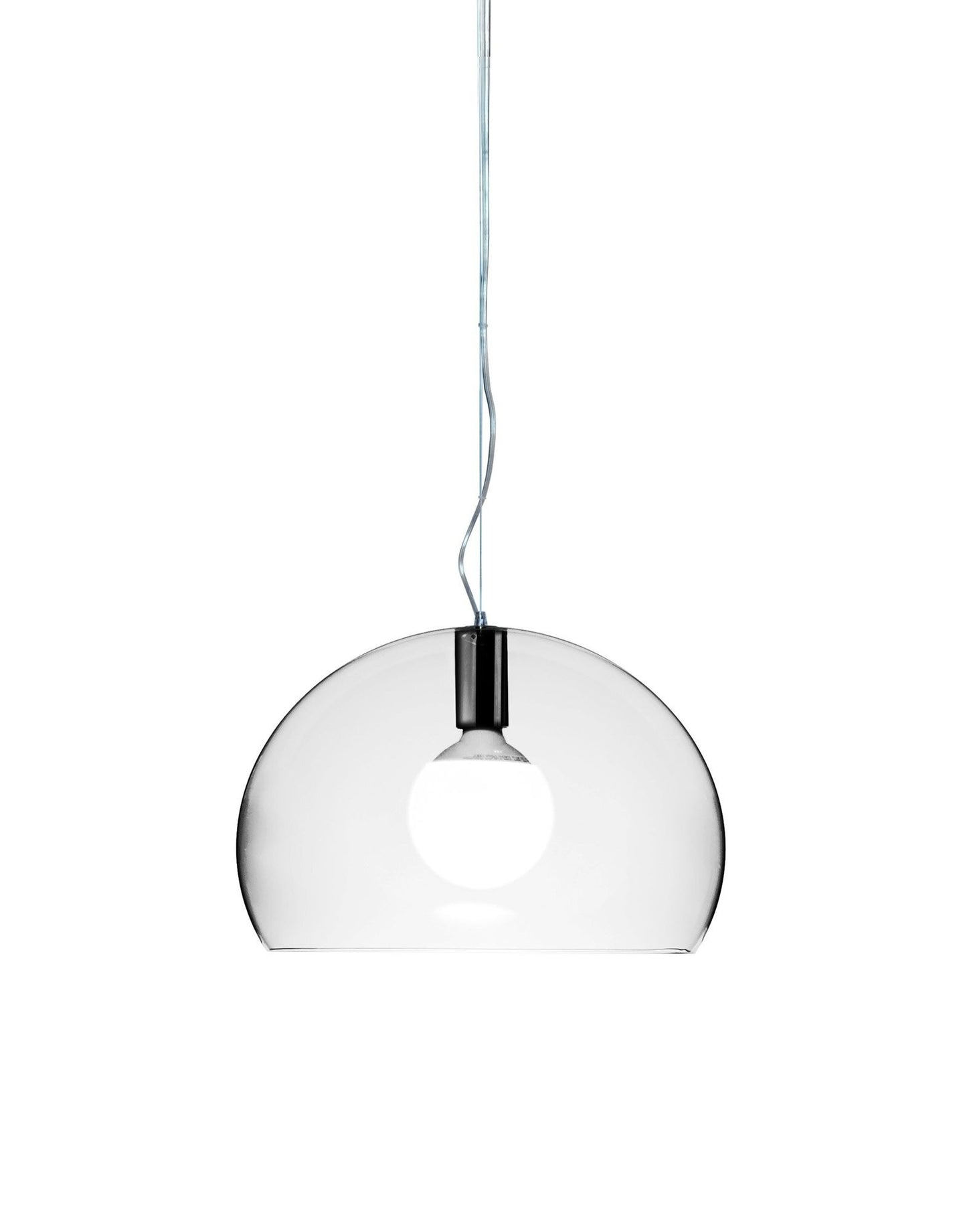 Small FL/Y Pendant Lamp by Kartell #TRANSPARENT/CRYSTAL/