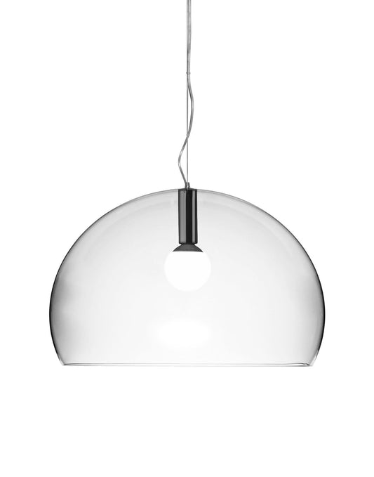 Big FL/Y Pendant Lamp by Kartell #TRANSPARENT/CRYSTAL/