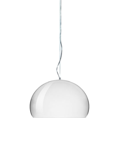 Small FL/Y Pendant Lamp by Kartell #METAL/CHROMED/