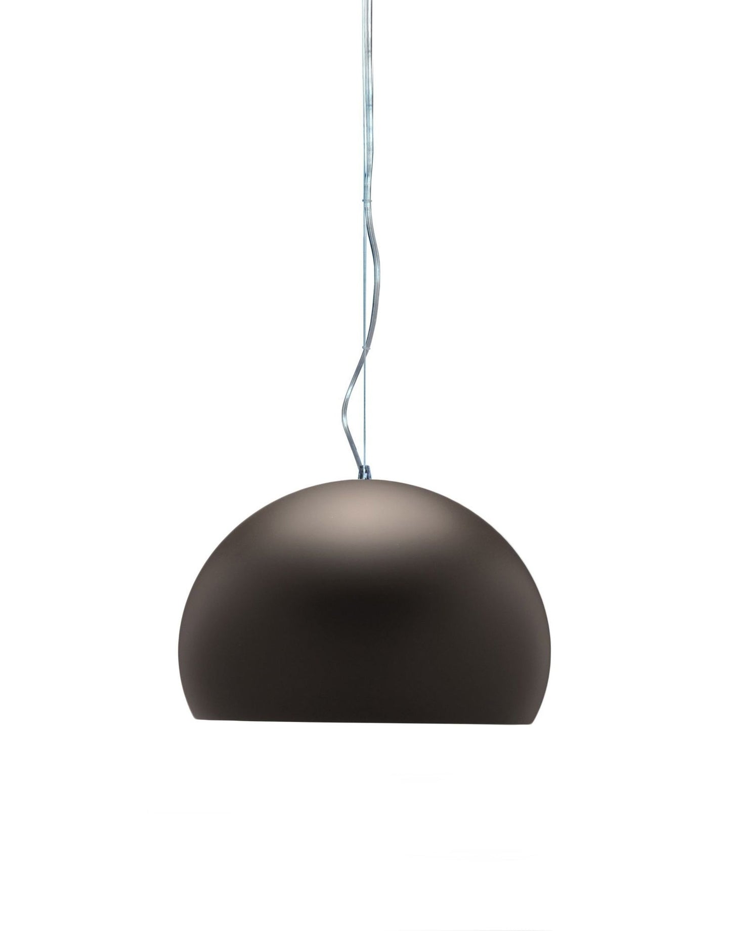 Small FL/Y Pendant Lamp by Kartell #MAT/BROWN/