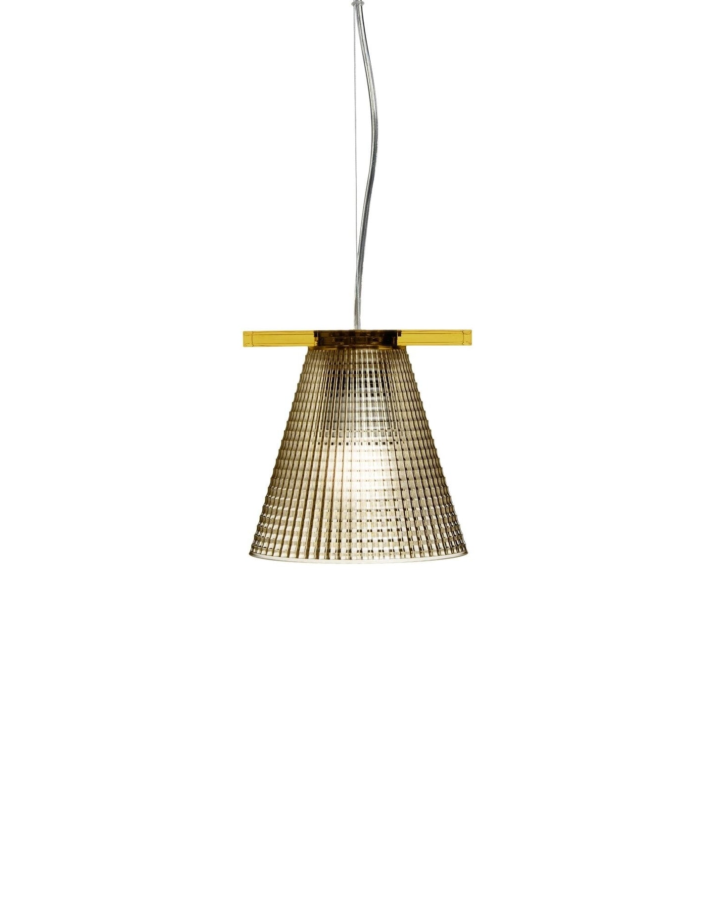 Light-Air Transparent Pendant Lamp by Kartell #AMBER