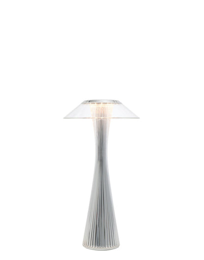 Space Indoor Table Lamp by Kartell #CHROMED