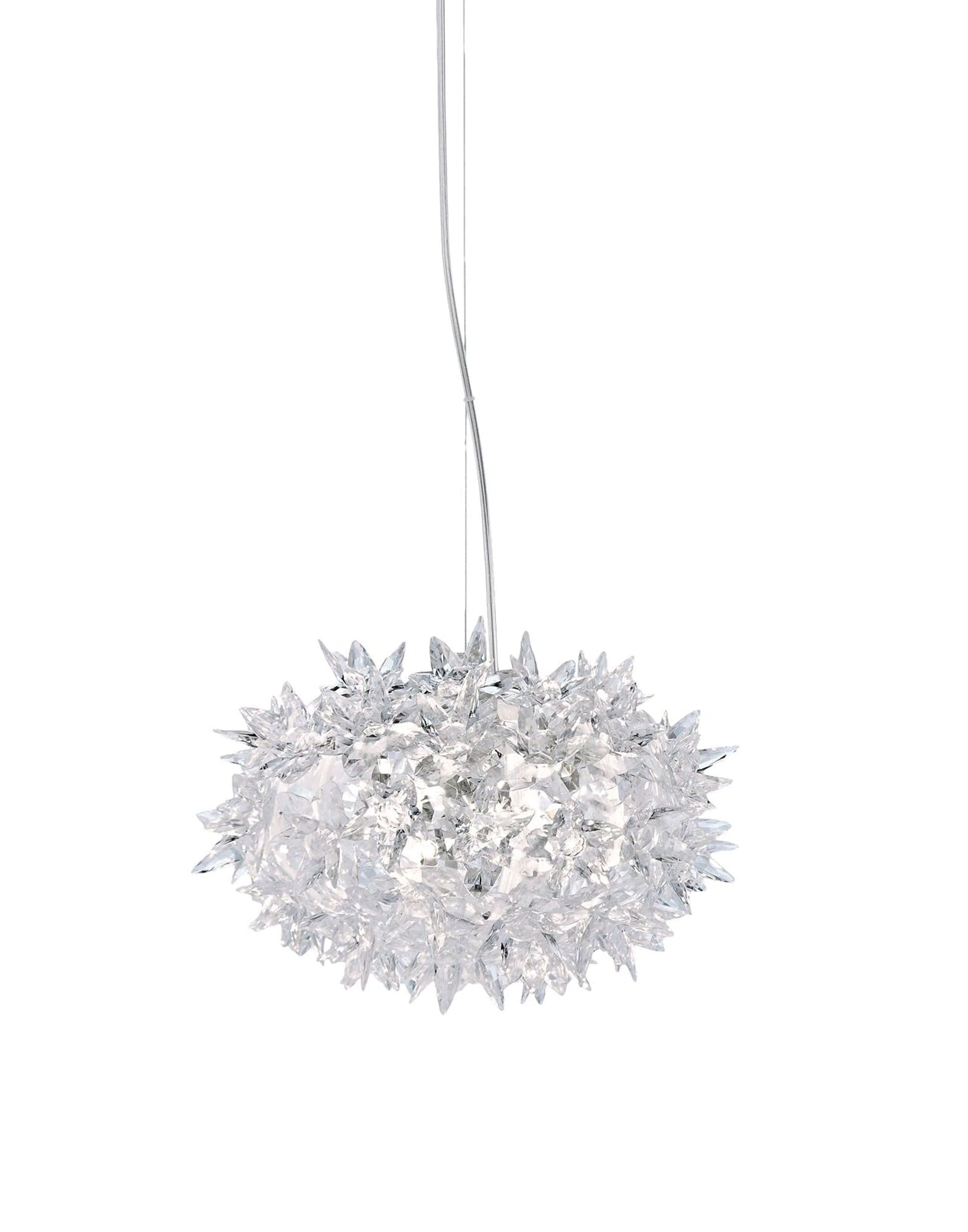 Bloom Small Pendant Lamp by Kartell #Normal/CRYSTAL/