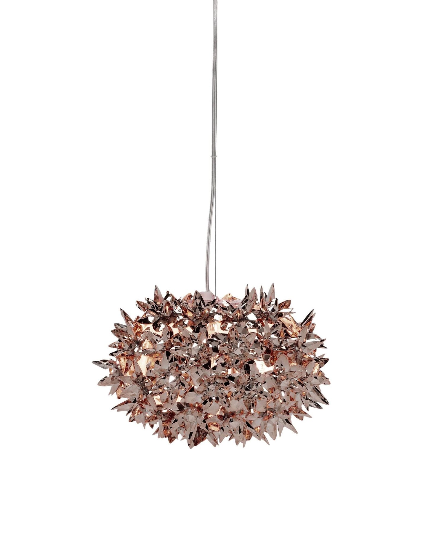 Bloom Small Pendant Lamp by Kartell #METAL/BRONZE/