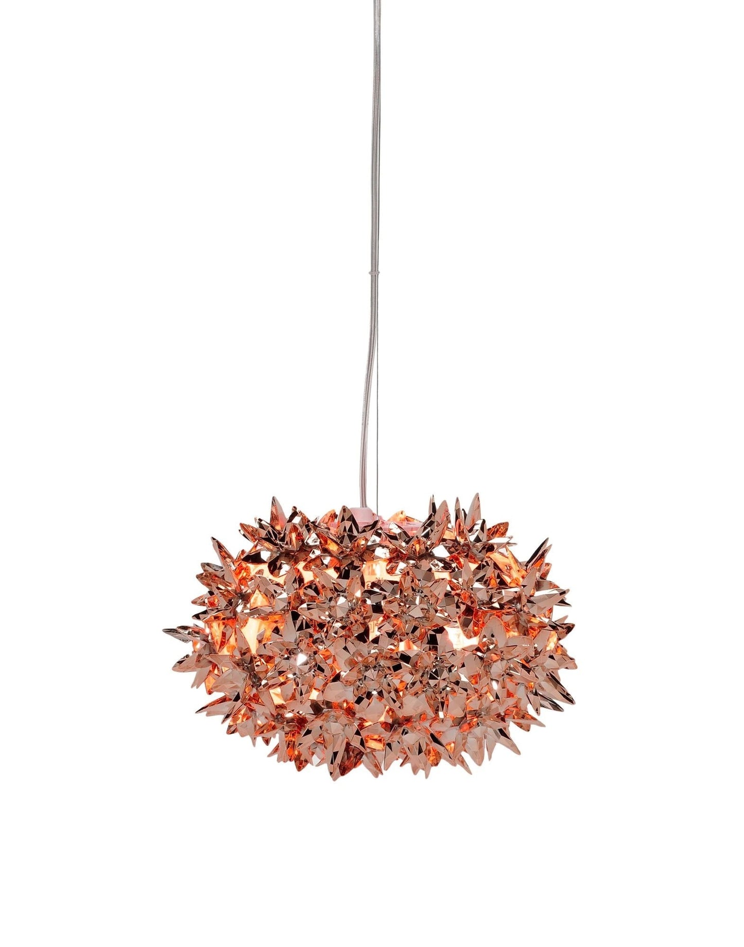 Bloom Small Pendant Lamp by Kartell #METAL/COPPERY/