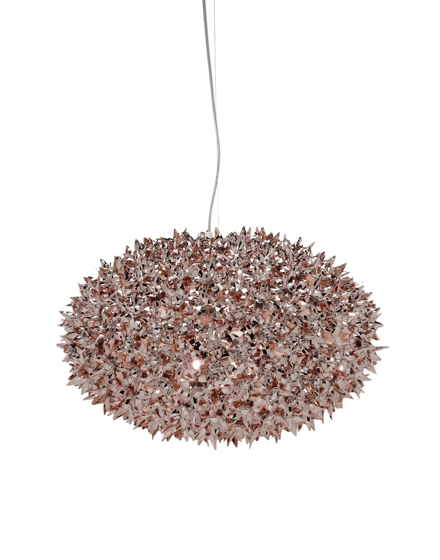 Bloom Medium Pendant Lamp by Kartell #METAL/BRONZE/