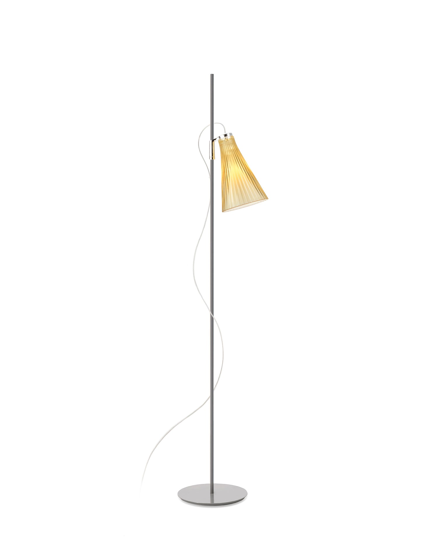 K-LUX Floor Lamp by Kartell #STRAW COLOR/GREY/