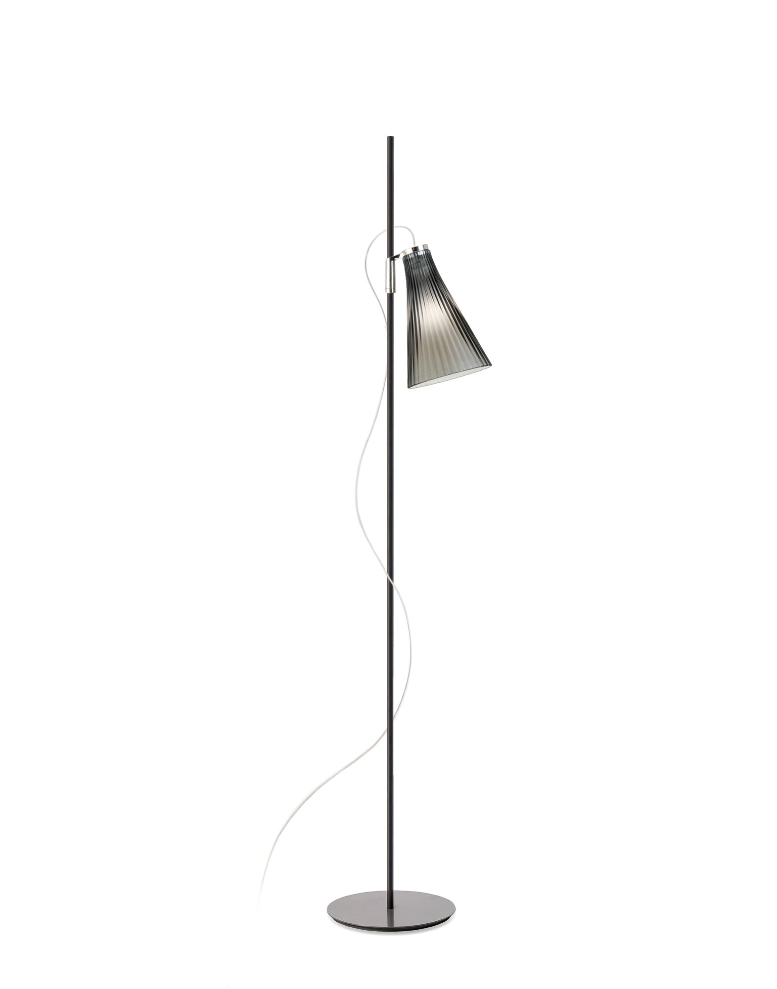 K-LUX Floor Lamp by Kartell #GREY/BLACK/