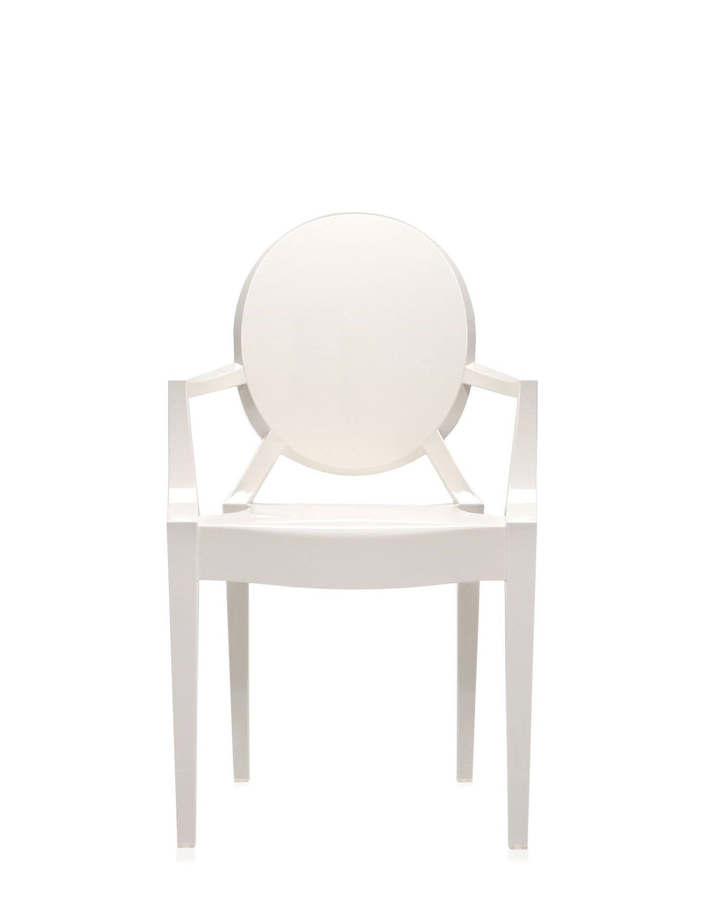 Louis Ghost Armchair by Kartell #GLOSSY WHITE