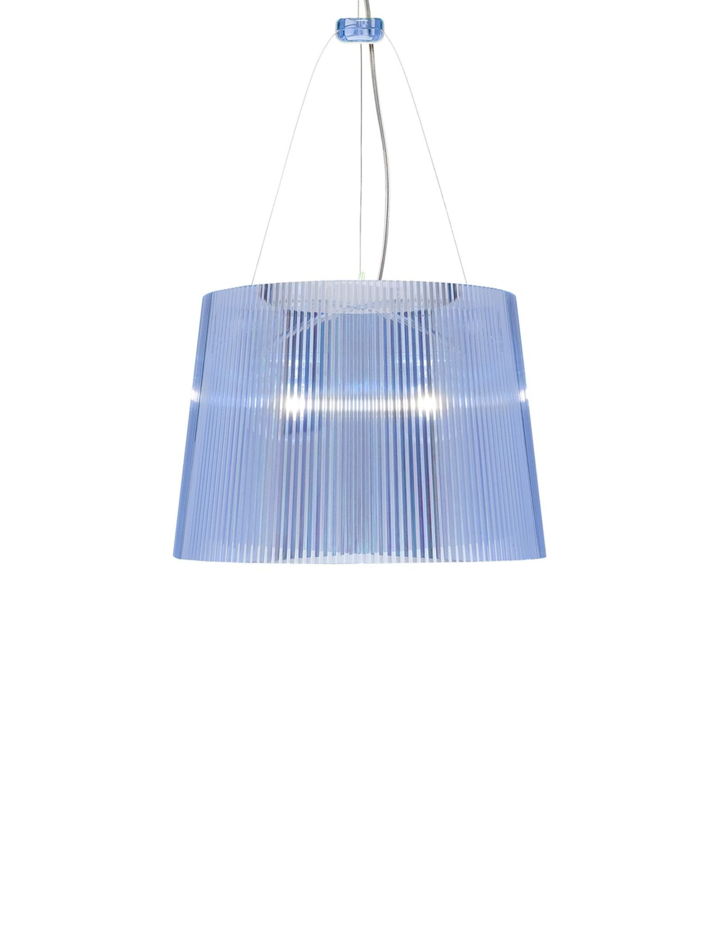 GE' Pendant Lamp by Kartell #TRANSPARENT/LIGHT BLUE/