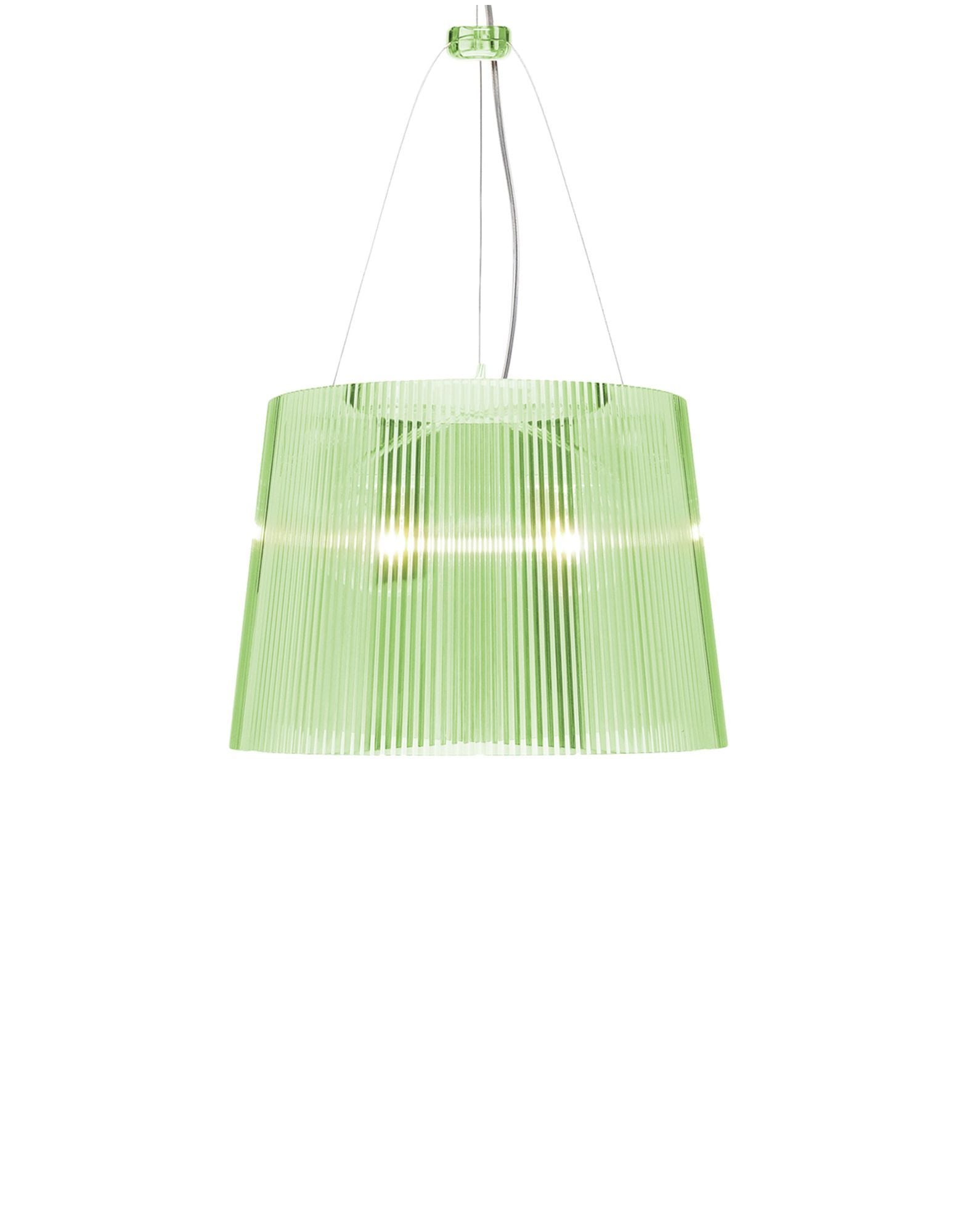 GE' Pendant Lamp by Kartell #TRANSPARENT/GREEN/