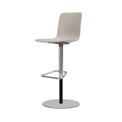 HAL RE Barstool (without seat upholstery) by Vitra #warm grey RE