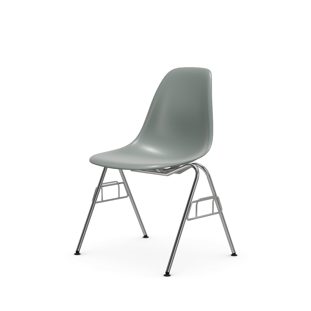 Eames Plastic Side Chair DSS-N (without upholstery) by Vitra