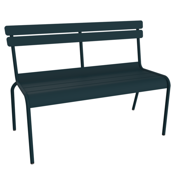LUXEMBOURG 2/3-SEATER BENCH WITH BACKREST by Fermob