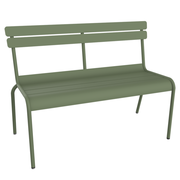 LUXEMBOURG 2/3-SEATER BENCH WITH BACKREST by Fermob