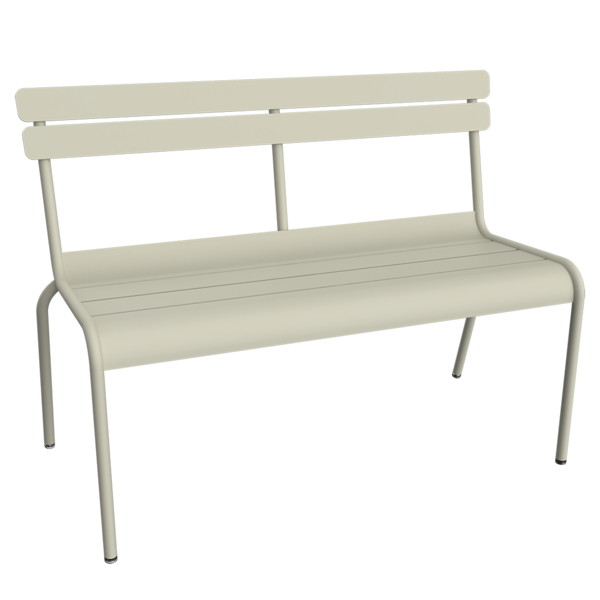 LUXEMBOURG 2/3-SEATER BENCH WITH BACKREST by Fermob