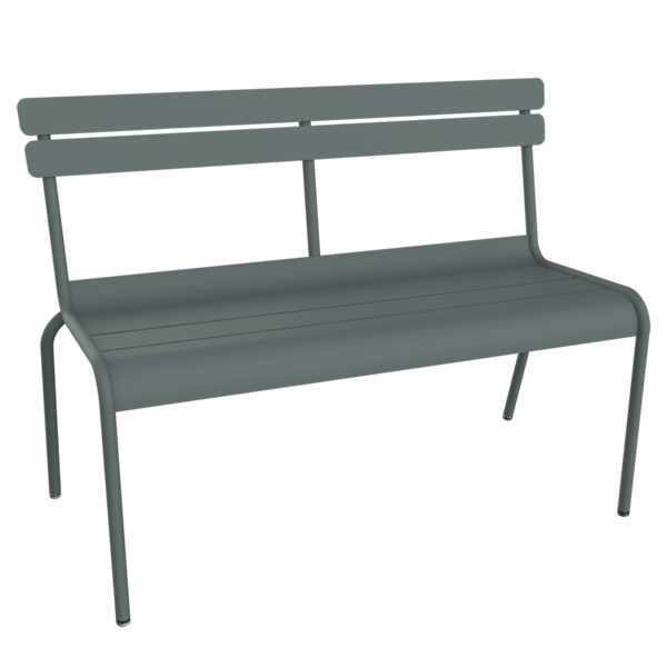 LUXEMBOURG 2/3-SEATER BENCH WITH BACKREST by Fermob