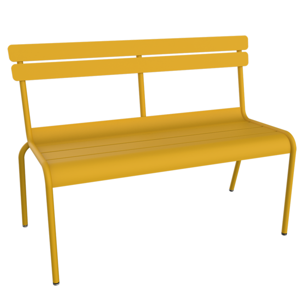 LUXEMBOURG 2/3-SEATER BENCH WITH BACKREST by Fermob