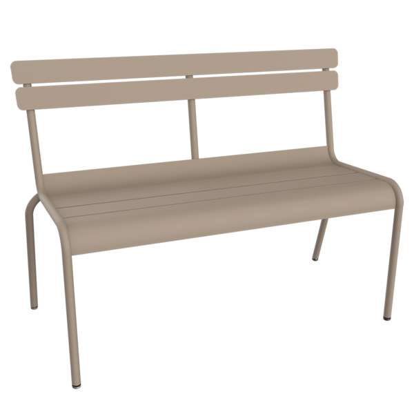 LUXEMBOURG 2/3-SEATER BENCH WITH BACKREST by Fermob
