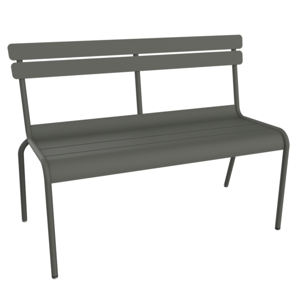LUXEMBOURG 2/3-SEATER BENCH WITH BACKREST by Fermob
