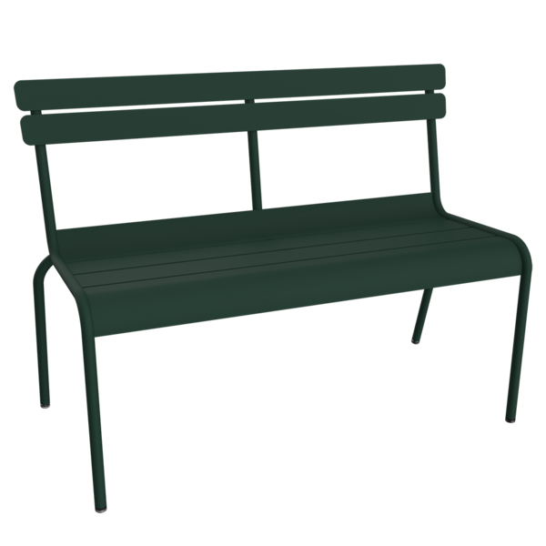 LUXEMBOURG 2/3-SEATER BENCH WITH BACKREST by Fermob