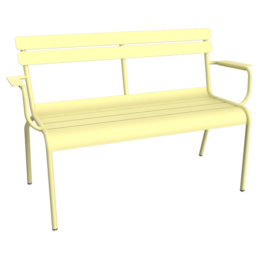 LUXEMBOURG 2-SEATER GARDEN BENCH by Fermob