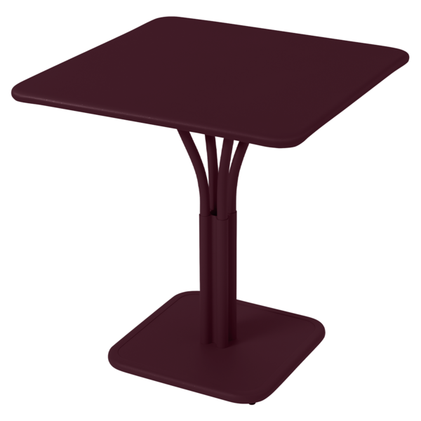 LUXEMBOURG PEDESTAL TABLE 71 X 71 CM WITH SOLID TOP by Fermob