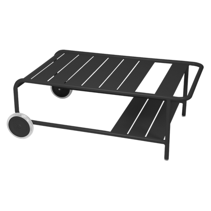 LUXEMBOURG LOW TABLE WITH CASTERS 105 X 72 CM by Fermob