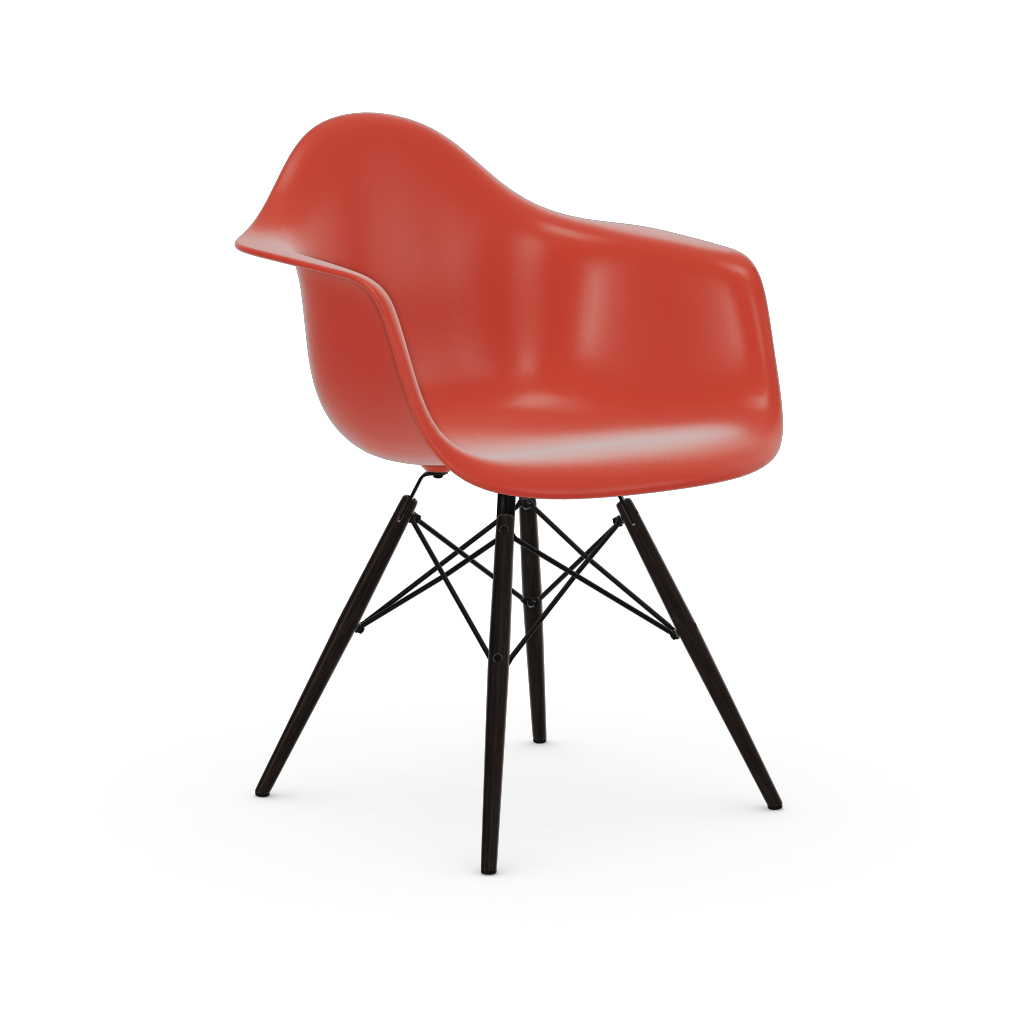 Eames Plastic Armchair DAW (without upholstery) by Vitra