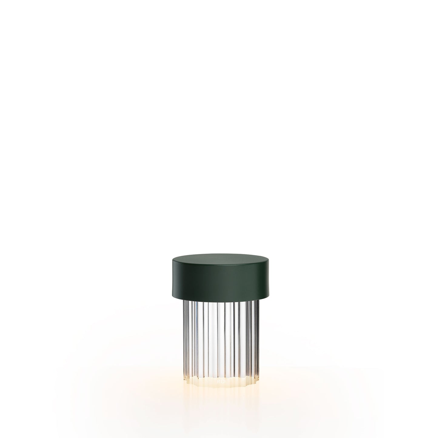 Last Order Fluted Table Lamp by Flos #Matte Green