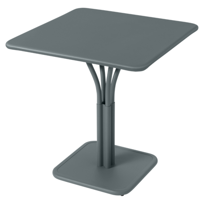 LUXEMBOURG PEDESTAL TABLE 71 X 71 CM WITH SOLID TOP by Fermob