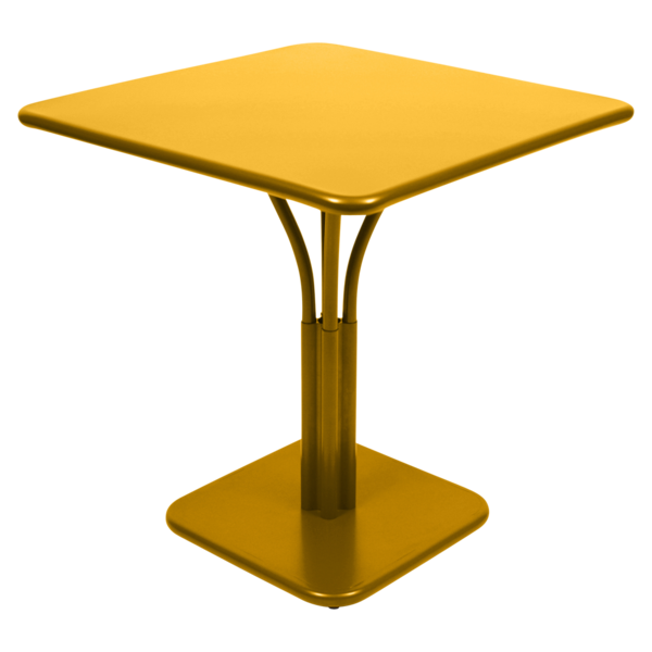 LUXEMBOURG PEDESTAL TABLE 71 X 71 CM WITH SOLID TOP by Fermob