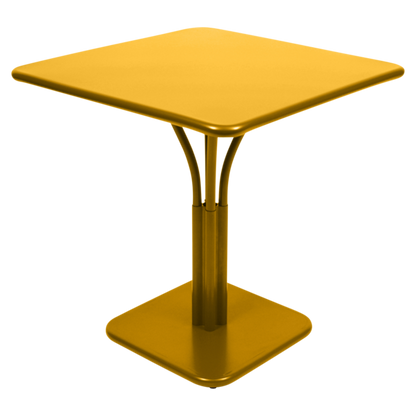 LUXEMBOURG PEDESTAL TABLE 71 X 71 CM WITH SOLID TOP by Fermob