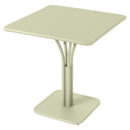 LUXEMBOURG PEDESTAL TABLE 71 X 71 CM WITH SOLID TOP by Fermob