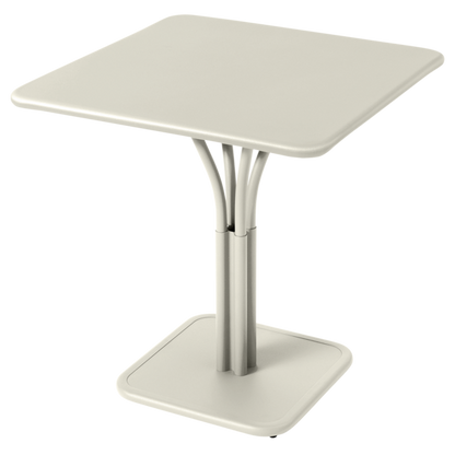 LUXEMBOURG PEDESTAL TABLE 71 X 71 CM WITH SOLID TOP by Fermob