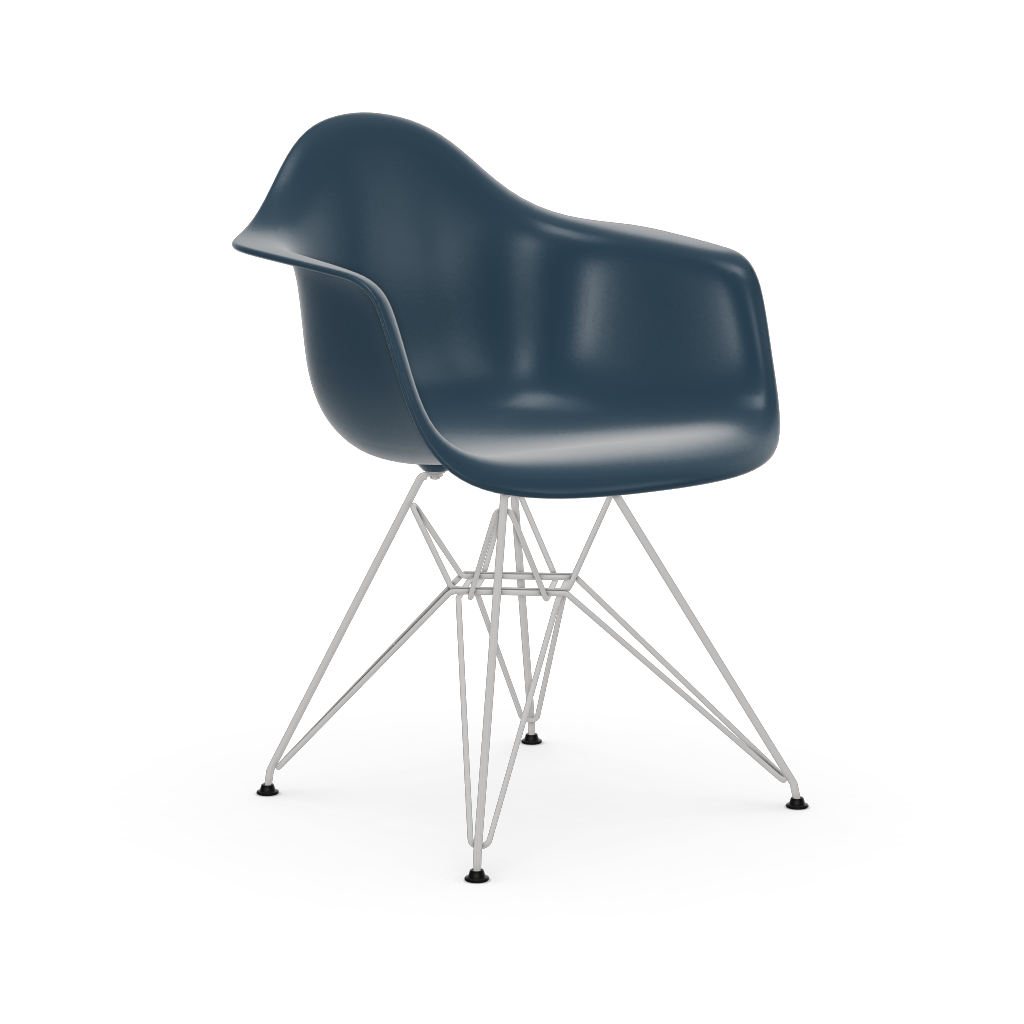 Eames Plastic Armchair DAR (without upholstery) by Vitra