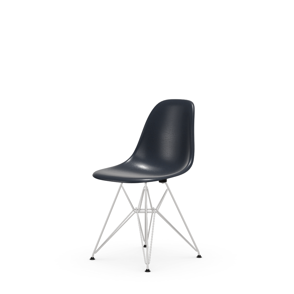 Eames Fiberglass Side Chair DSR (without upholstery) by Vitra