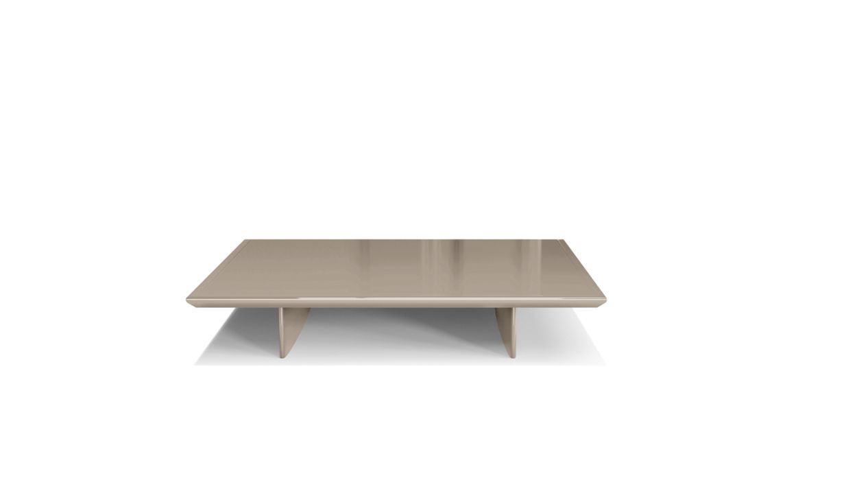 MAH JONG SQUARE COCKTAIL TABLE, LACQUERED by Roche Bobois