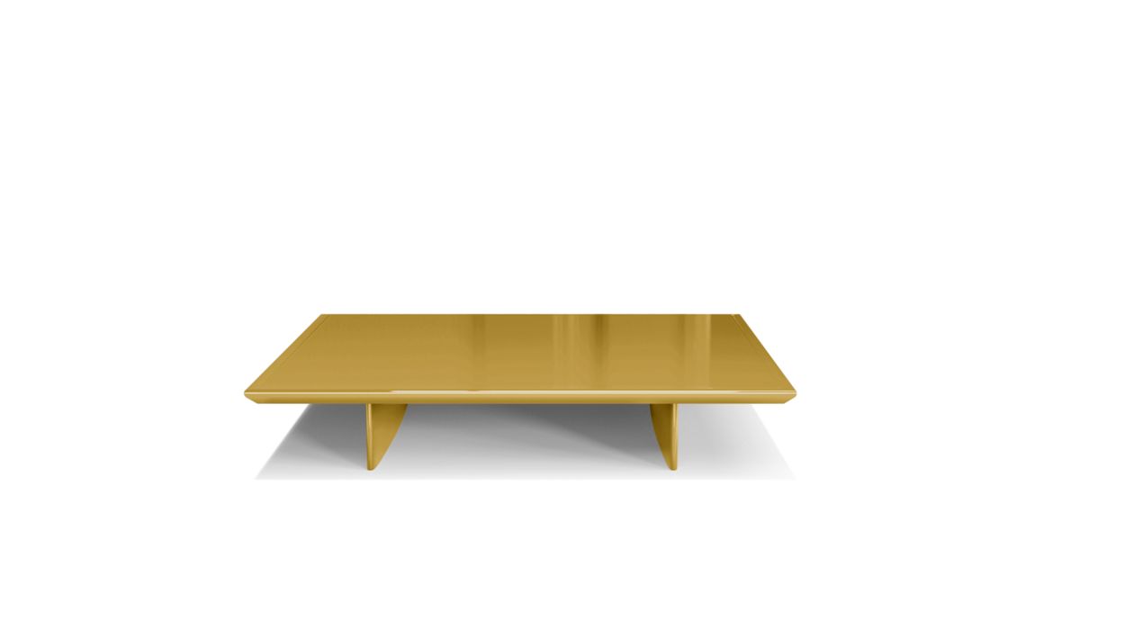 MAH JONG SQUARE COCKTAIL TABLE, LACQUERED by Roche Bobois