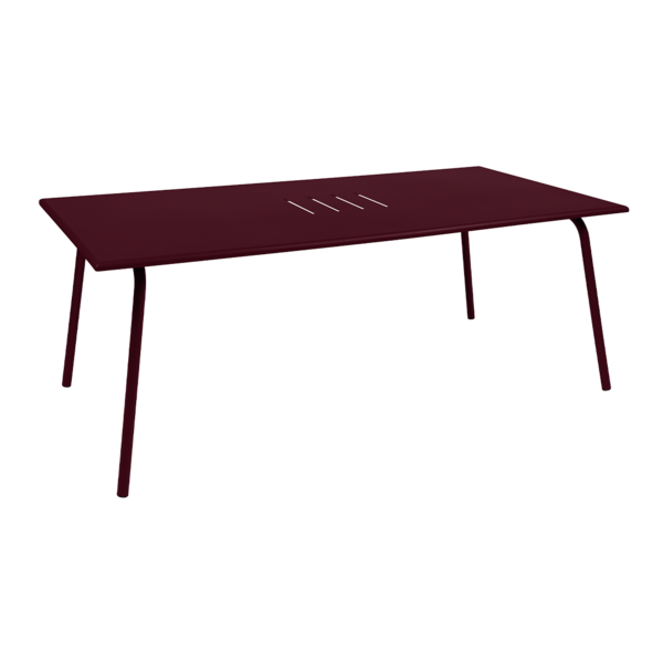 MONCEAU TABLE 194 X 94 CM by Fermob #BLACK CHERRY