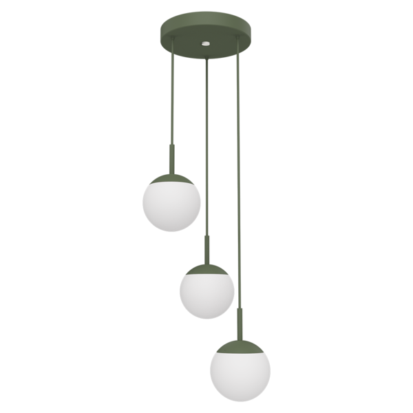 MOOON! TRIPLE PENDANT LIGHTS Ø15 CM by Fermob