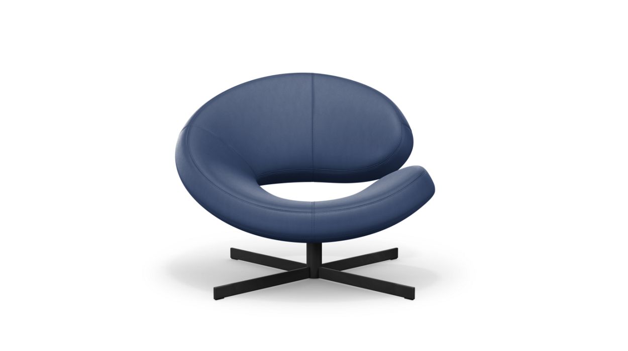 NUAGE 2 ARMCHAIR - LACQUERED BASE by Roche Bobois