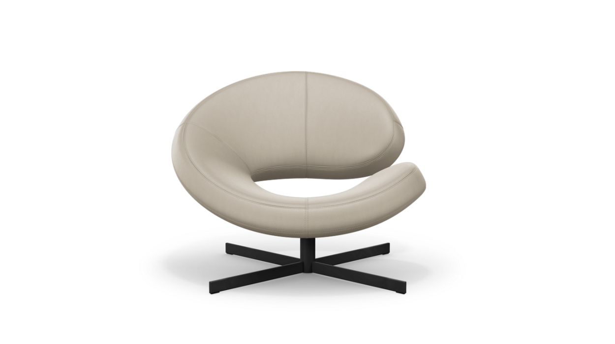 NUAGE 2 ARMCHAIR - LACQUERED BASE by Roche Bobois