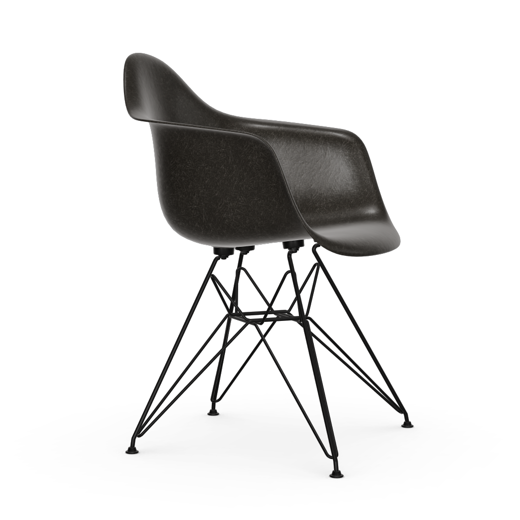 Eames Fiberglass Armchair DAR (without upholstery) by Vitra