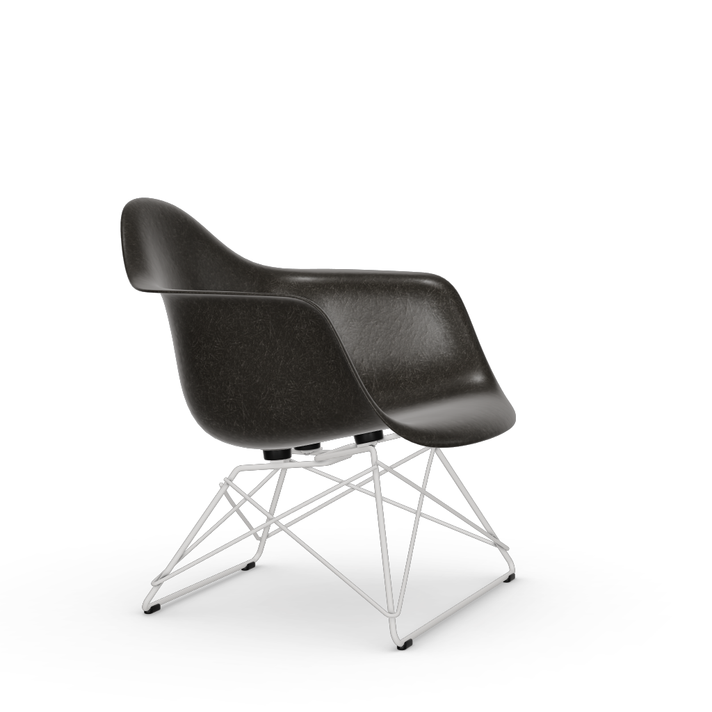 Eames Fiberglass Armchair LAR (without upholstery) by Vitra