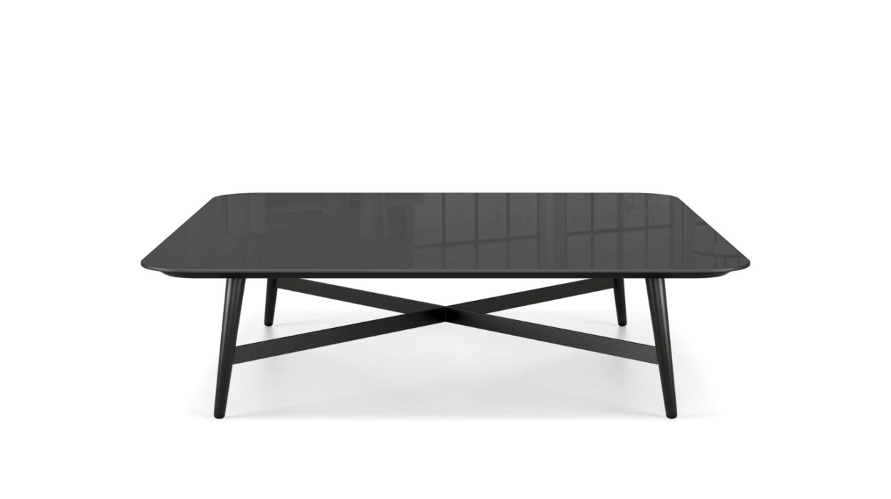 OCTET COCKTAIL TABLE - LACQUERED GLASS by Roche Bobois
