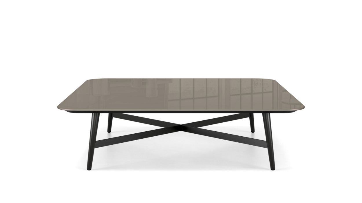 OCTET COCKTAIL TABLE - LACQUERED GLASS by Roche Bobois