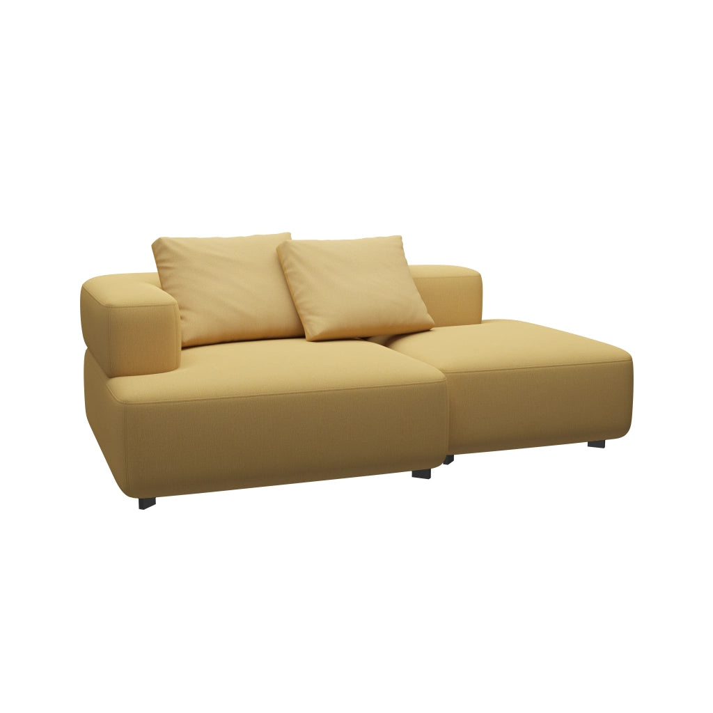 Alphabet™ Sofa Series - PL210-3, 2-seater by Fritz Hansen