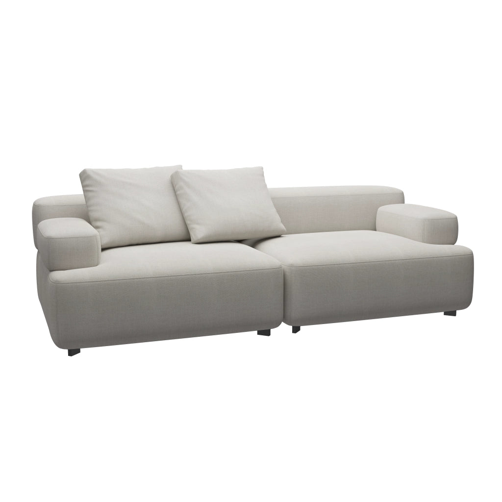 Alphabet™ Sofa Series - PL240-1, 2-seater by Fritz Hansen